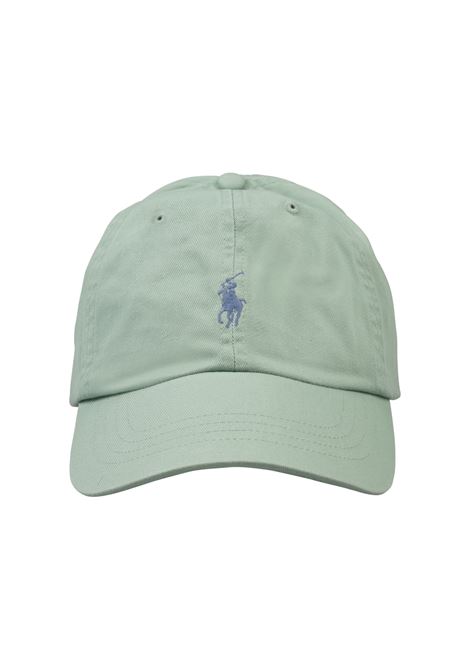 Cappello Da Baseball Verde Con Pony a Contrasto RALPH LAUREN | 710-667709124